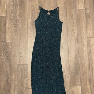 Dark Green Event gown